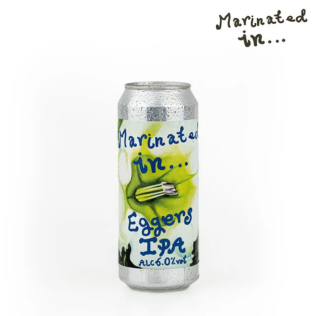 Deya Cans Marinated in Eggers IPA birra lattina 500ml 6%