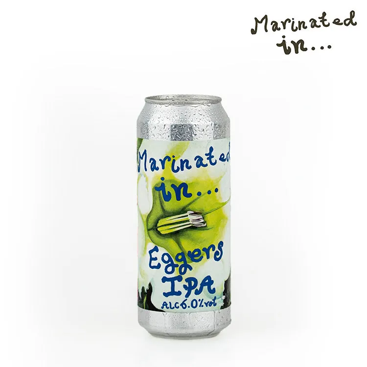 Deya Cans Marinated in Eggers IPA birra lattina 500ml 6%