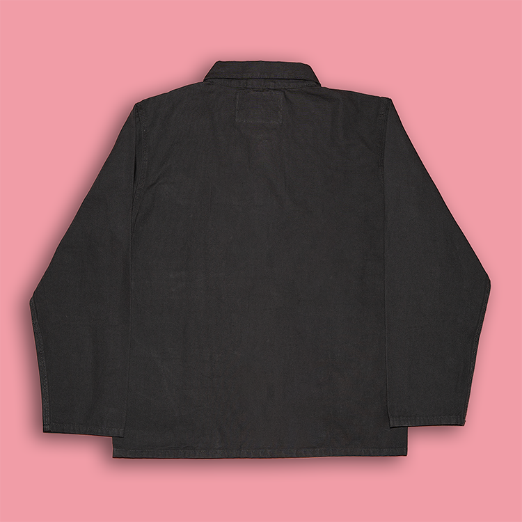 Deya Steady Rolling Man chore jacket charcoal cotone