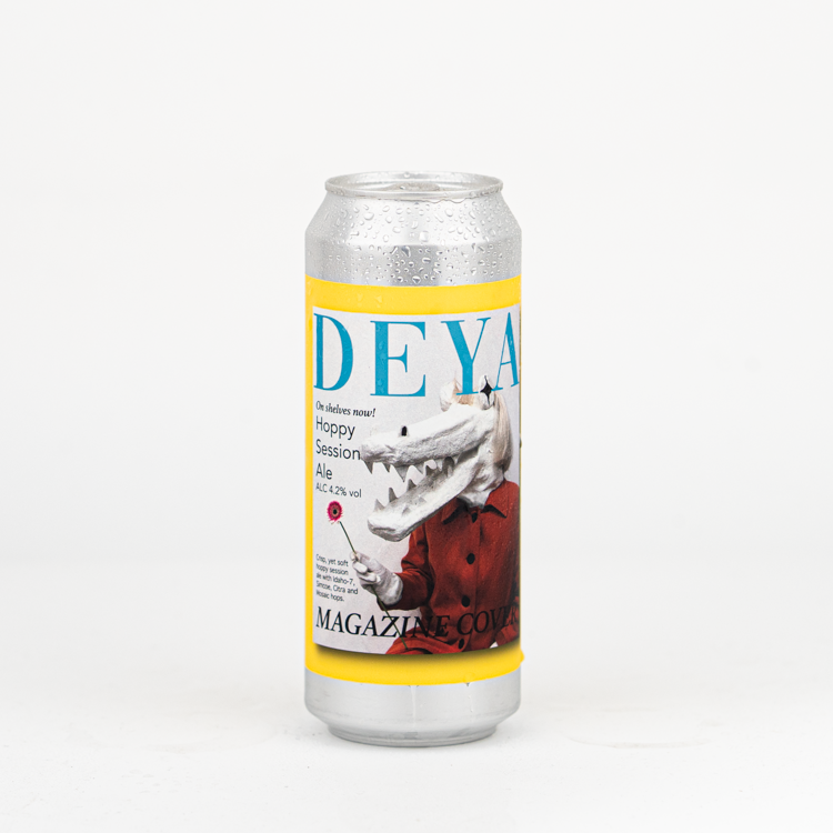 Deya Magazine Cover Pale Ale Lattina 500ml 4.2% gluten free