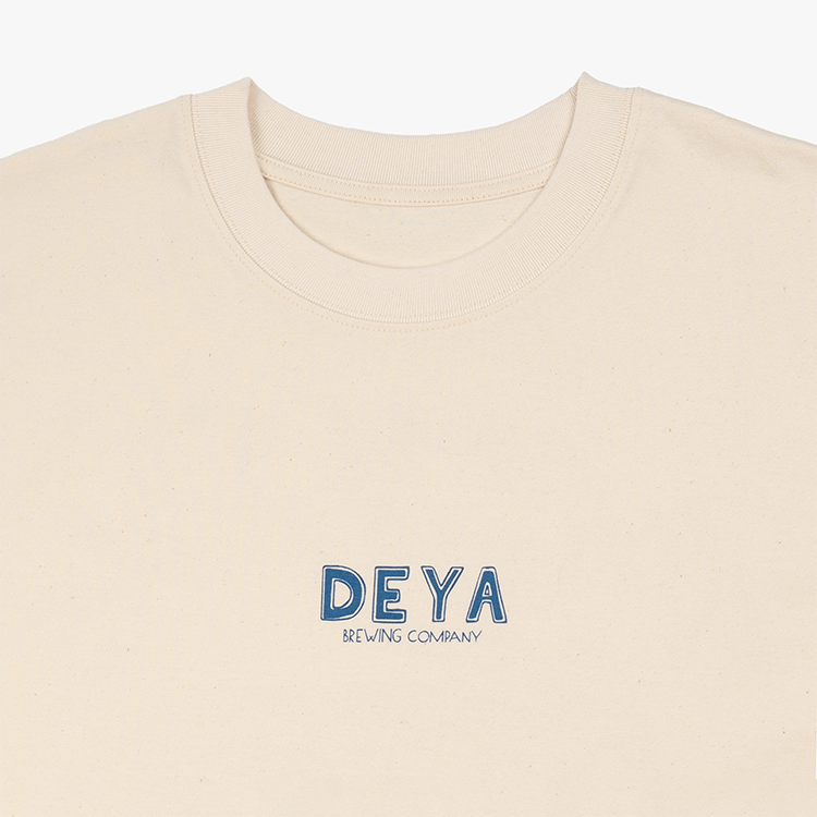 Deya Tappy Pils V3 T-Shirt Natural Raw L cotone riciclato