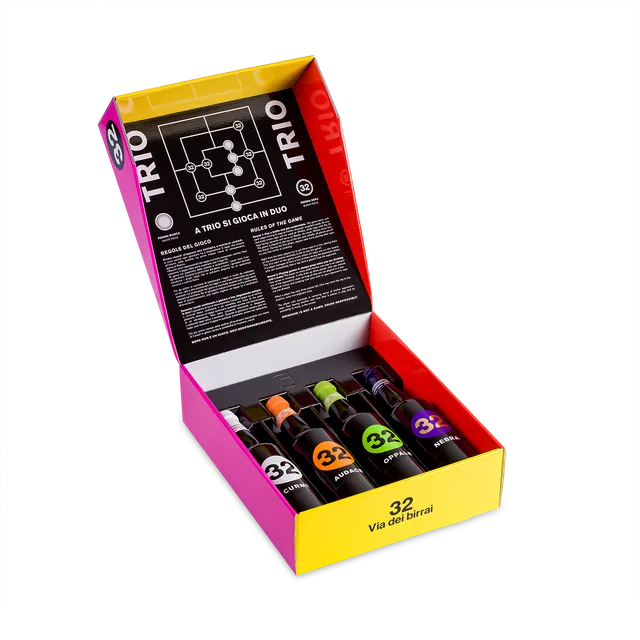 32 Via dei Birrai Voyage 32 Trio in Duo box birra