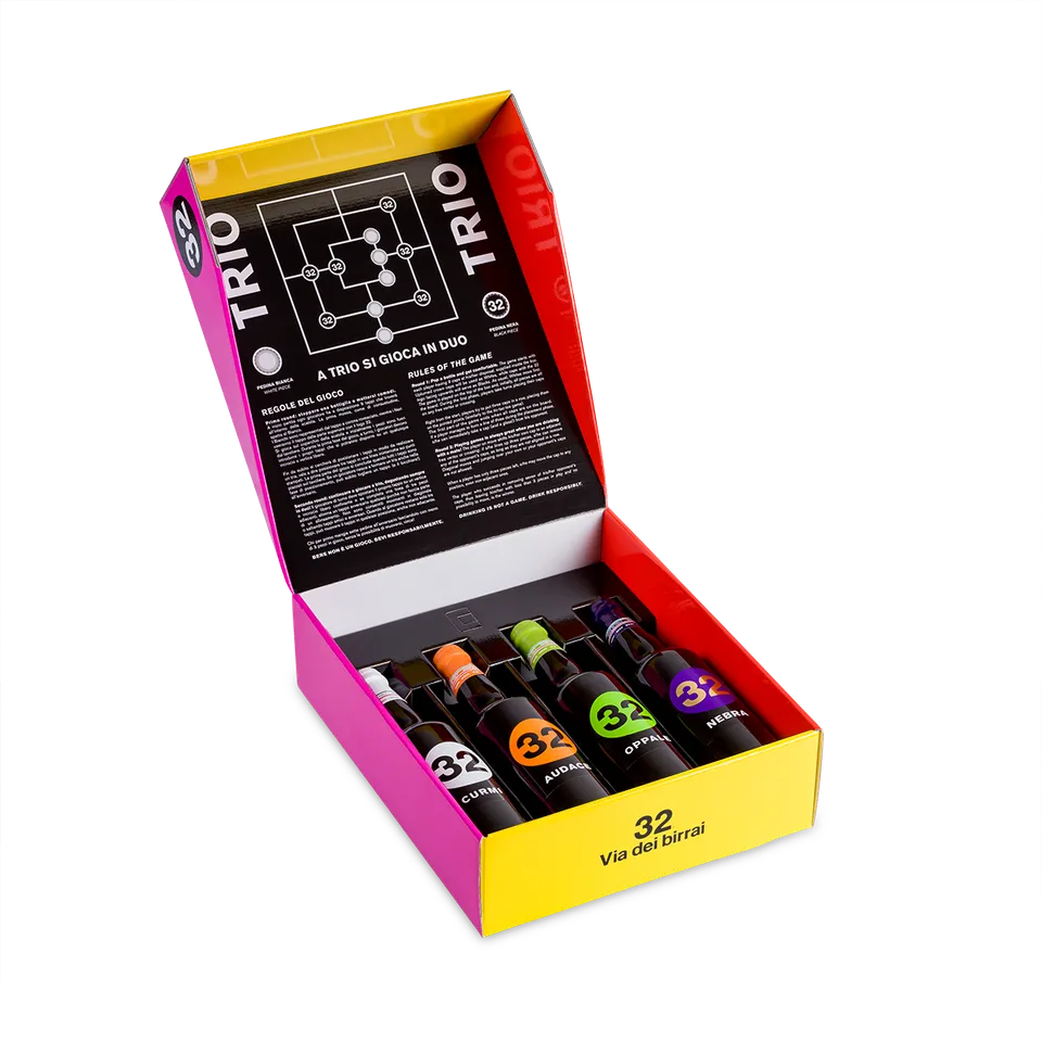 32 Via dei Birrai Voyage 32 Trio in Duo box birra