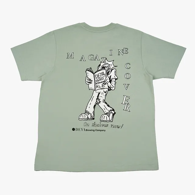 Deya Merch Magazine Cover V3 maglietta cotone Aloe