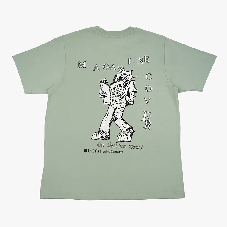 Deya Merch Magazine Cover V3 maglietta cotone Aloe