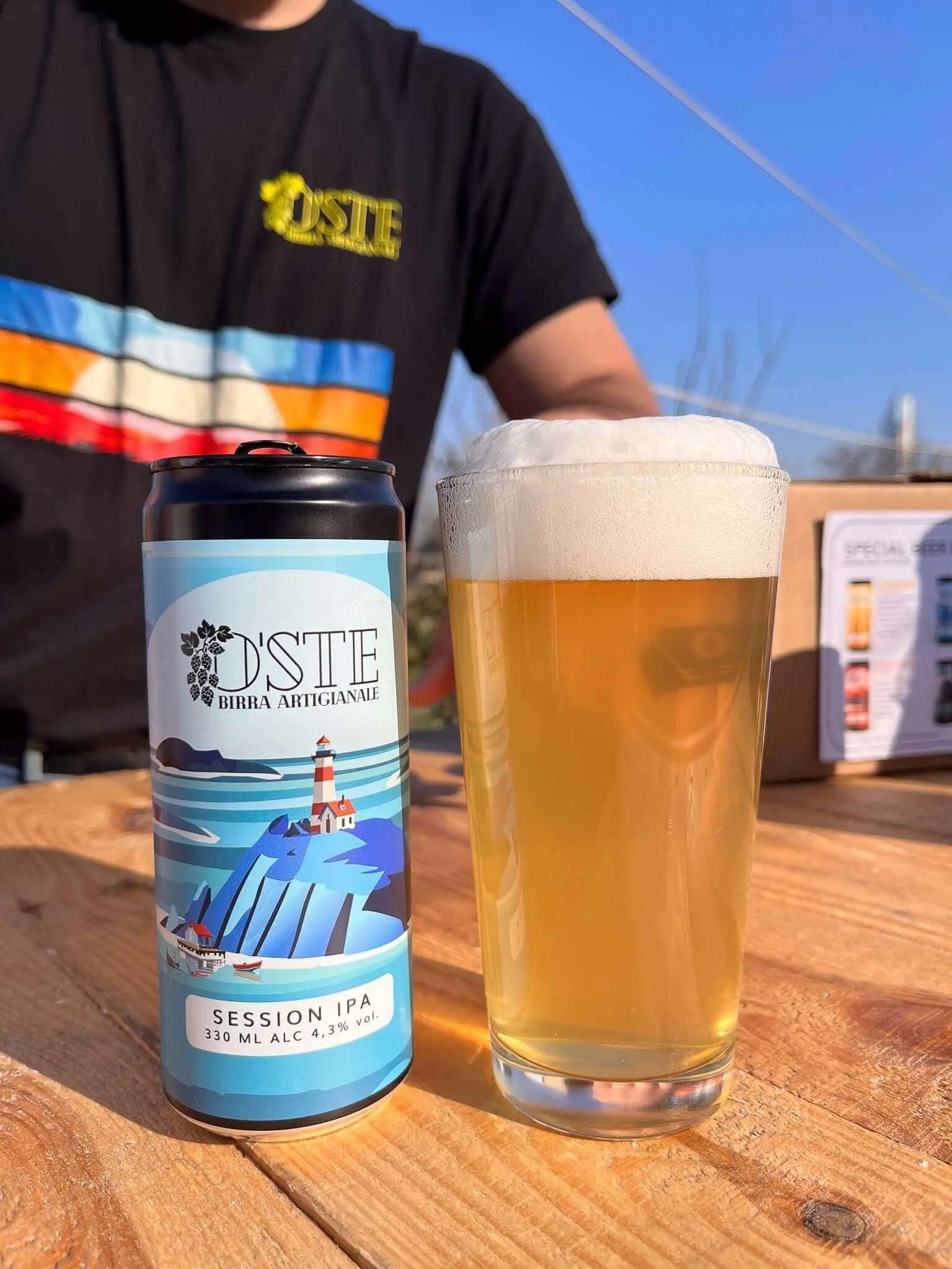 O'Ste Session IPA birra lattina 4x330 ml agrumata