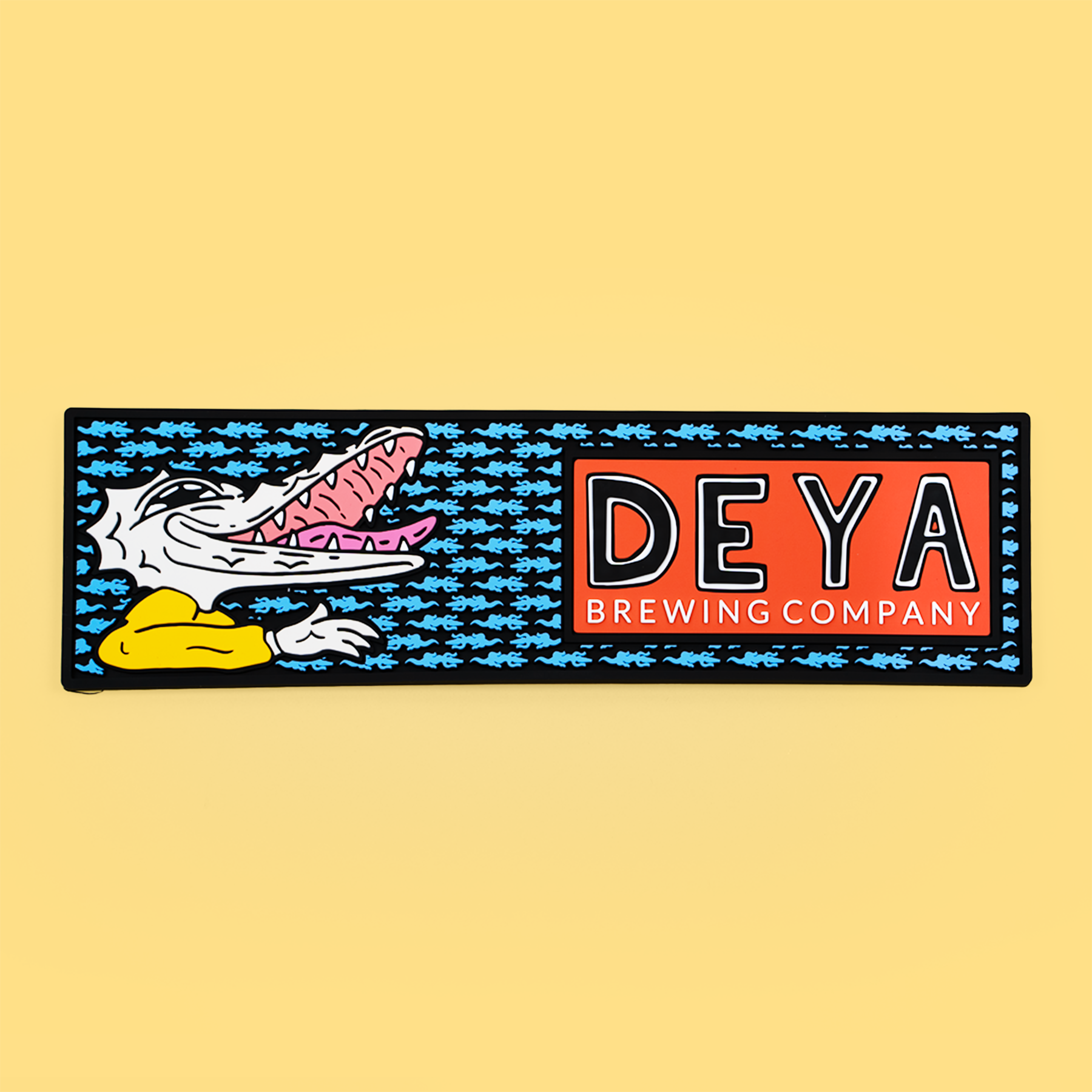 Deya Bar Runner Blue tappetino bar PVC 600x200 mm blu
