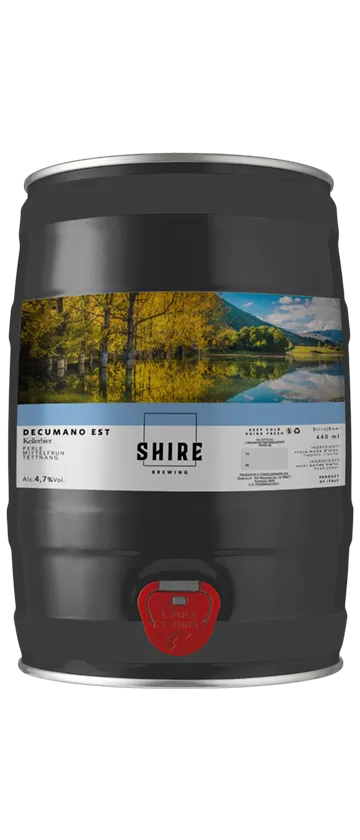Shire Brewing Decumano Est birra kellerbier fusto 5 lt