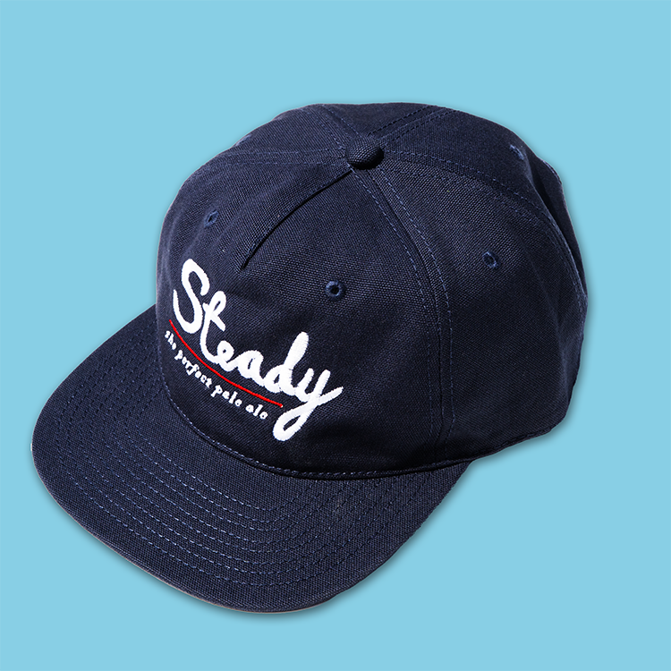 Deya Steady Rolling Man cappellino cotone blu navy