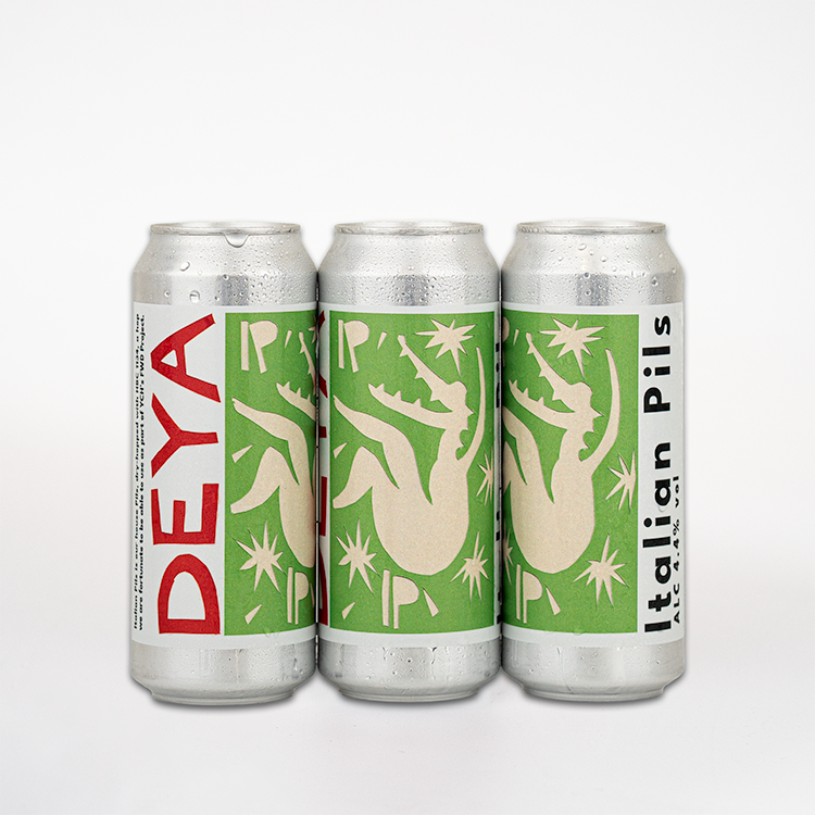 Deya Cans Italian Pils Lager birra lattina 500ml 4,4%